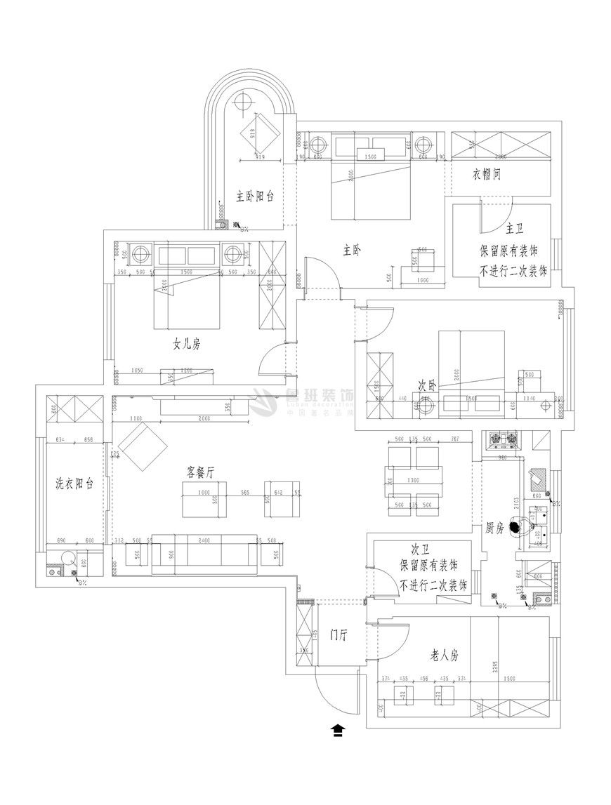 御錦城,新中式風格,戶型圖