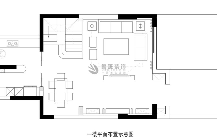 綠地城,新中式風(fēng)格效果圖,戶型圖