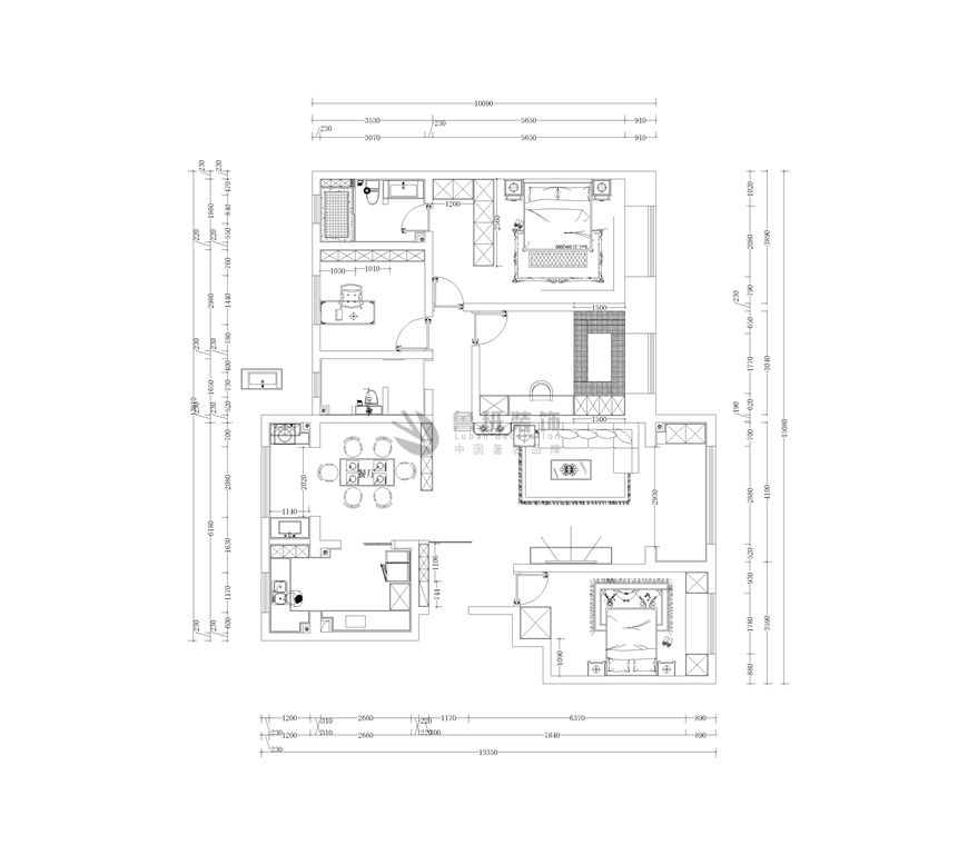 龍湖花千樹,現(xiàn)代輕奢風(fēng)格,戶型圖